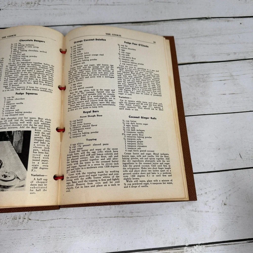 The Cookie Book Nellie Watts 1939 Cookbook Delectable Dainties Culinary Arts